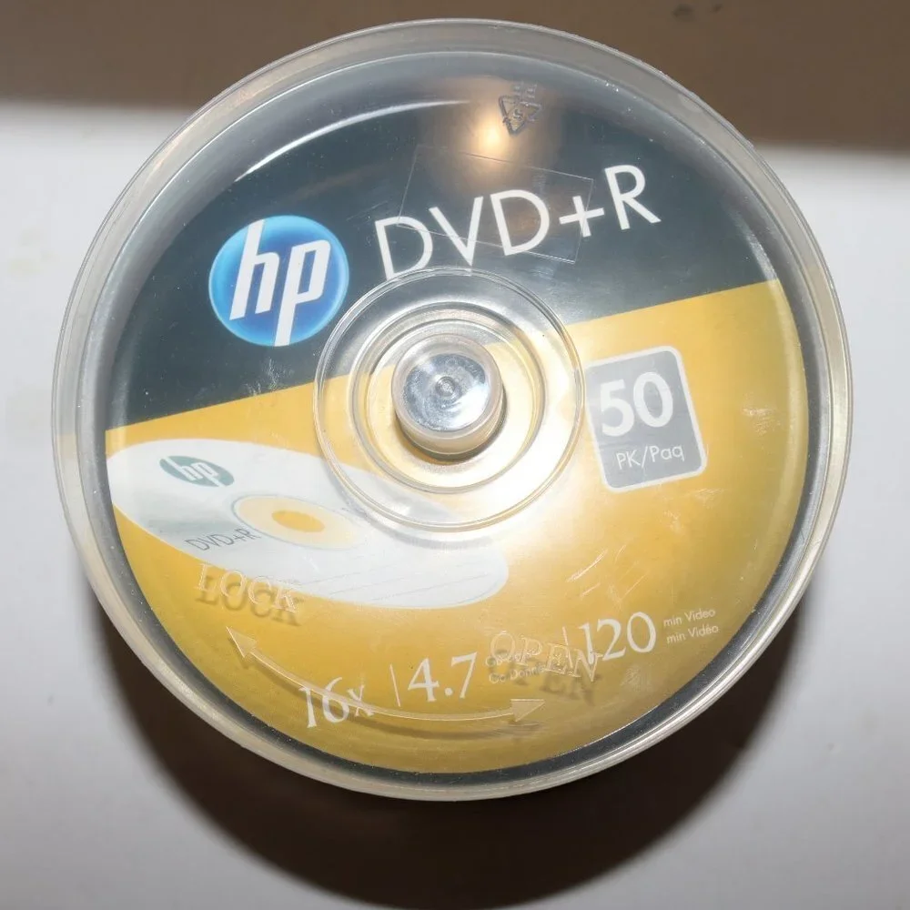 HP DVD+R 50 pack new and sealed